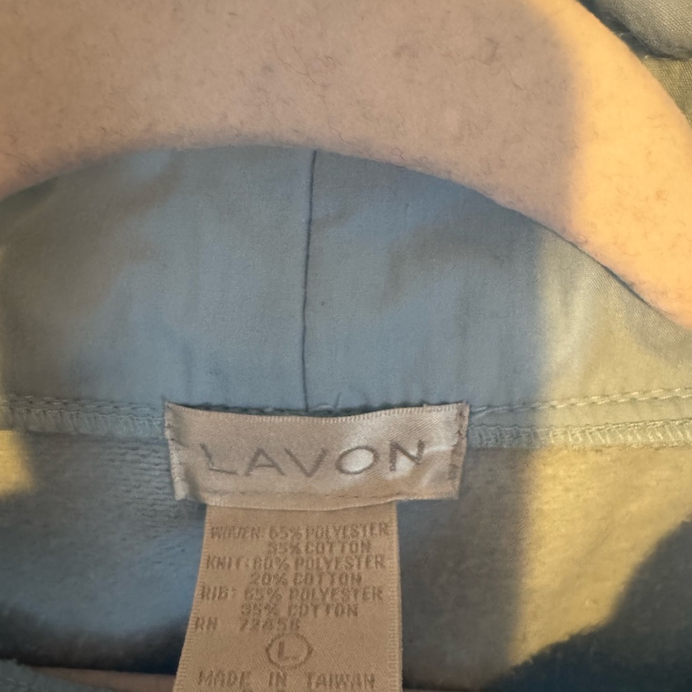 Lavon Deadstock Vintage Light Blue Women's Track Suit - Picture 7 of 12